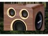 Высококачественный деревянный беспроводной Bluetooth-динамик со слотом для карты для домашнего аудио и мощным опытом K-песен