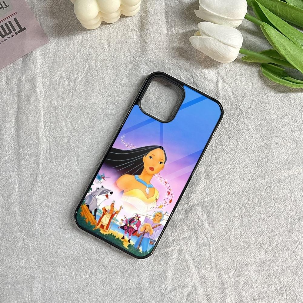 Чехол для телефона Покахонтас для iPhone 16 15 14 13 12 11 Pro Max Mini 8 Plus Se Xr X Xs Fundas Оболочка PC+TPU Чехол
