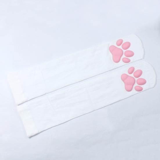 Гольфы Cat Paw для женщин с 3D-носками и подушечками Cat Claw, эластичные гольфы с силиконовыми вставками, костюм для косплея животных
