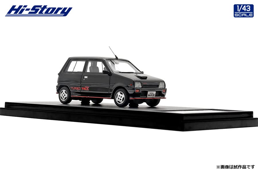INTERALLIED Hi Story Daihatsu MIRA Turbo Черный металлик 1/43 TR-XX (1985) (Готовая модель)