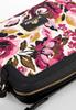 Wittchen Women's Crossbody Bag Made Of Jacquard And Eco-Leather, White And Pink, White And Pink Cotton
