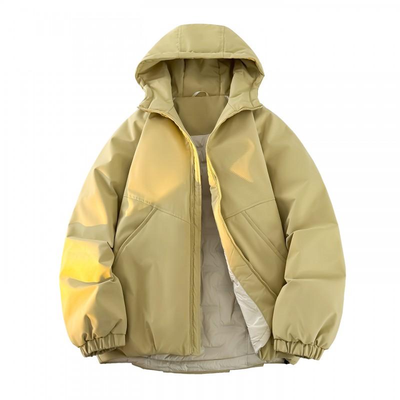 90% White Duck Down Jacket Men Women Winter Loose Hooded Puffer Coat
