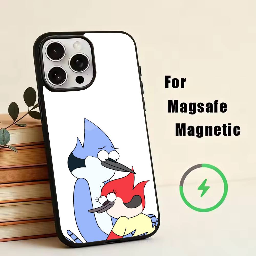 Cute-Regular S-Show Phone Case For iPhone17,16,15,14,13,12,11 Plus,Pro Magnetic For Magsafe Wireless Charging