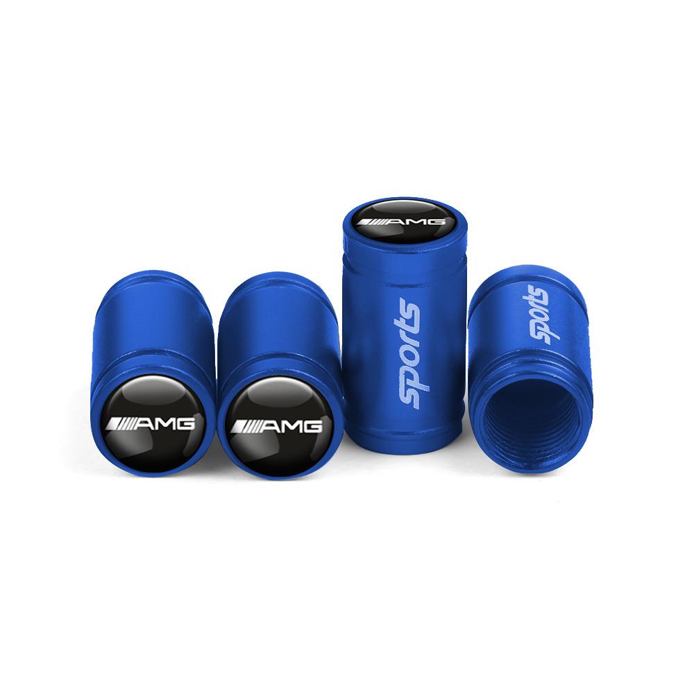 IYYGW1 4Pcs Car Wheel Tire Valve Air Caps Stem Covers For Mercedes Benz W177 W190 W201 W202 W203 W204 W205 GLS GLB EQC W177 W190 C260