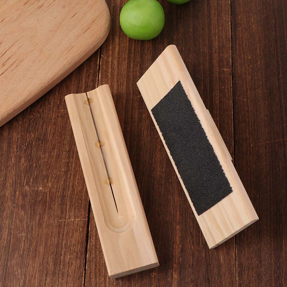 Wooden Nut Opener Safe Water Hyacinth Peeler Durable Chestnut Opener Hazelnuts