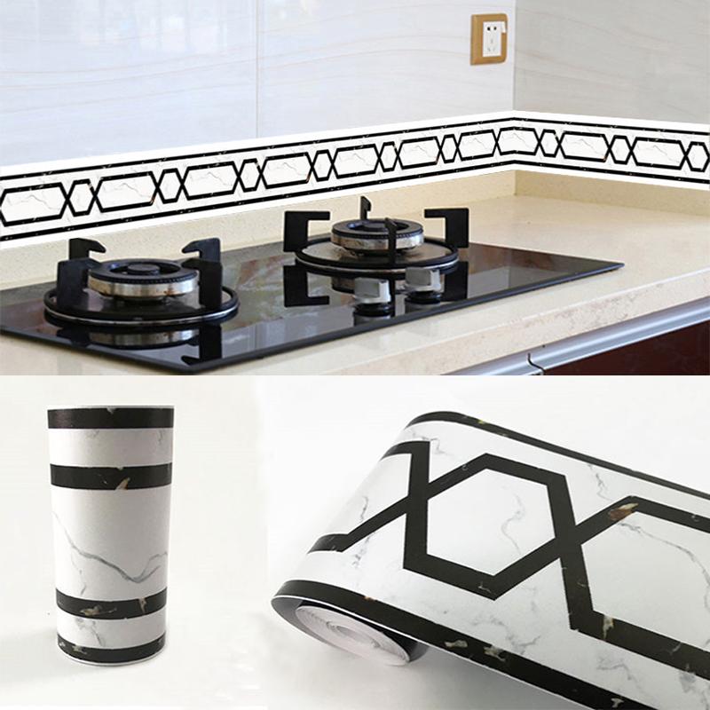 3D обои бордюры ПВХ самоклеящиеся водонепроницаемые наклейки на стену гостиная ванная комната линия талии 3D домашний декор бордюр