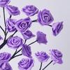 Лампа-дерево с цветами розы, питание от USB, искусственный бонсай, цветок, ночник, светодиодная настольная лампа-дерево с розами, подарки на День матери, День святого Валентина для мамы, женщин, жены