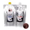 New Gen Geumsong Ika Bokuju Squid Ink Dye Agent 1 500ml + Agent 2 500ml, Mahogany, 1 Set