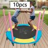 10x Trampoline Enclosure Pole Foam Sleeves Pipe Protection Poles Cover Padding Tubing for Park