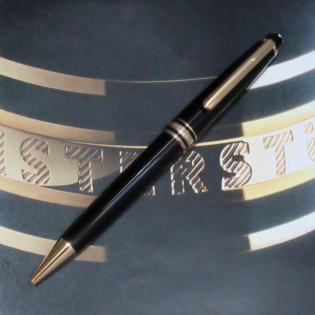 Used Montblanc Ballpoint Pen 164 Meisterstck Gold