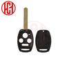 Replacement Remote Car Key Shell For Honda Accord Civic CRV Pilot Insight 2 2+1 3 3+1  Buttons Fob Auto Key Case Cover
