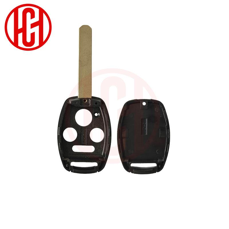 Replacement Remote Car Key Shell For Honda Accord Civic CRV Pilot Insight 2 2+1 3 3+1  Buttons Fob Auto Key Case Cover