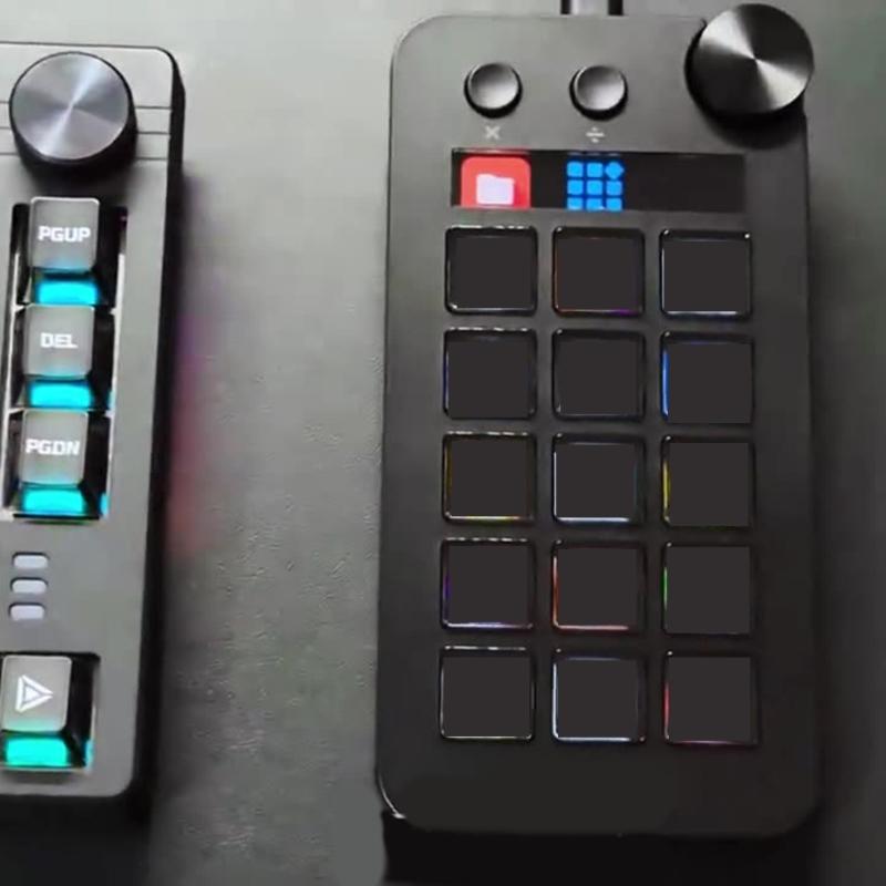 StreamDeck Визуальные Мини-клавиатуры LCD Кнопка Контроллер для Прямых Трансляций Игровое Программирование Настраиваемая Клавиатура Win