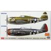 Hasegawa Thunderbolt Top 02099 1/72 P-47D Leatherback/Bubble «Операция «Оверлорд»»