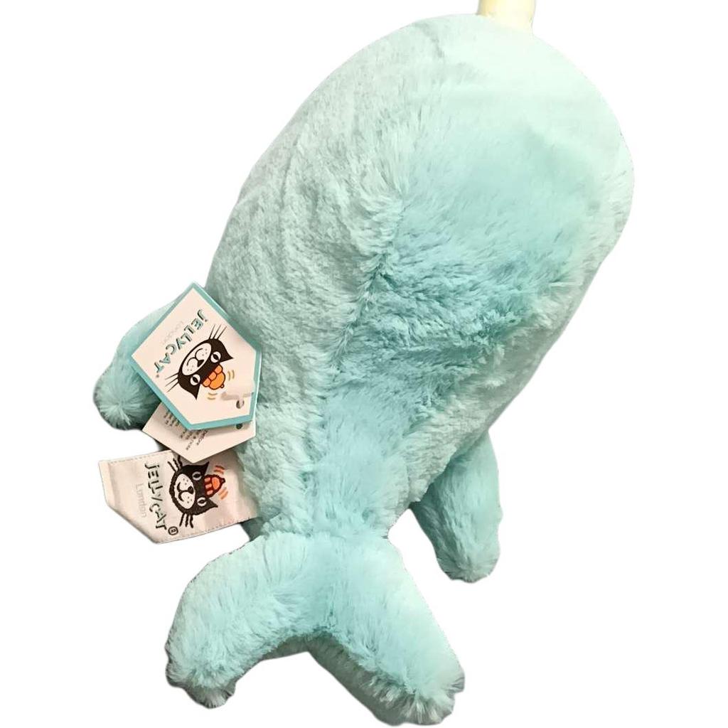 Jellycat Серия «Океан» Нарвал Милая Уютная Кукла Плюшевая Кукла Высотой 11-30 см