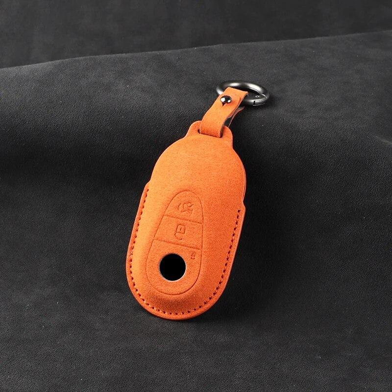 Car Key Case Cover For Mercedes Benz A B C E S Class W204 W205 W212 W213 W176 GLC CLE CLA GLB GLC GLS AMG W177 W222