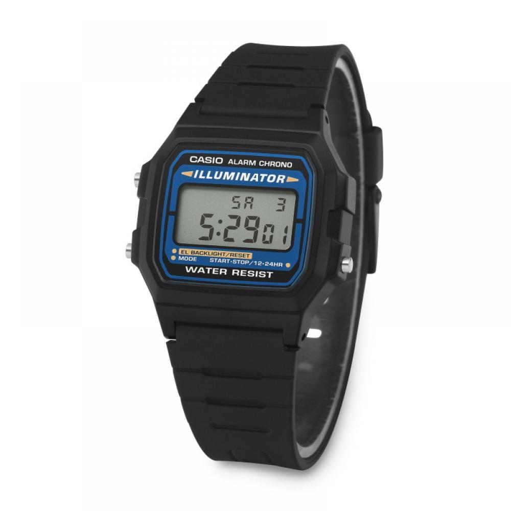 Casio F 105w 1asdF  F 105w 1a  Цифровые Квадратные Винтажные Ретро Публичные Часы