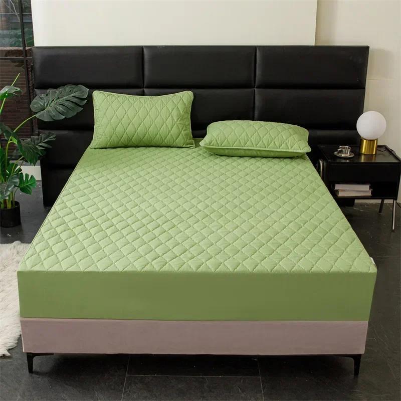 Водонепроницаемая простыня на резинке, чехол для матраса, чехол для кровати, узор, стеганый матрас, моющийся протектор для матраса для дома и отеля