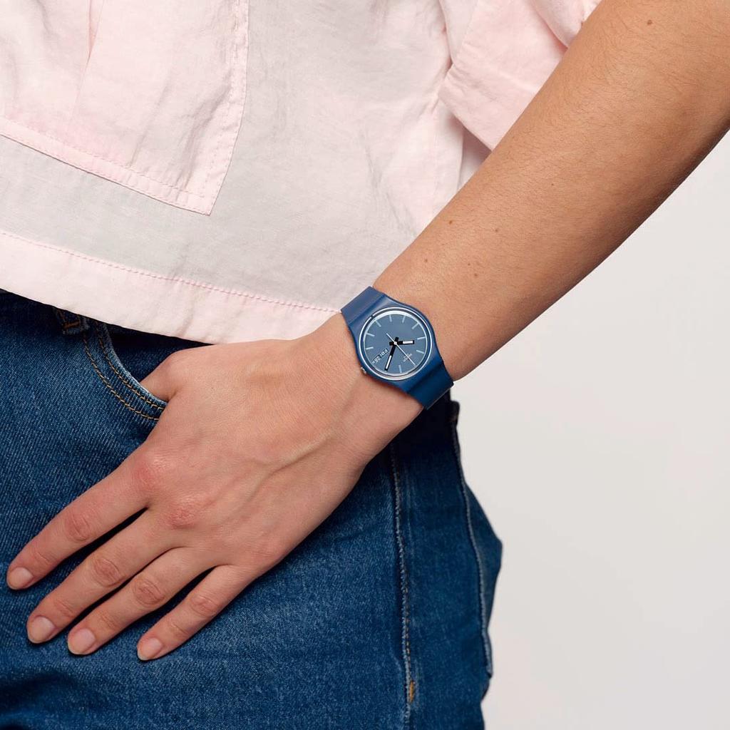 Часы Swatch KNOCK NAP Gent SO28N701 Blue [Swatch]