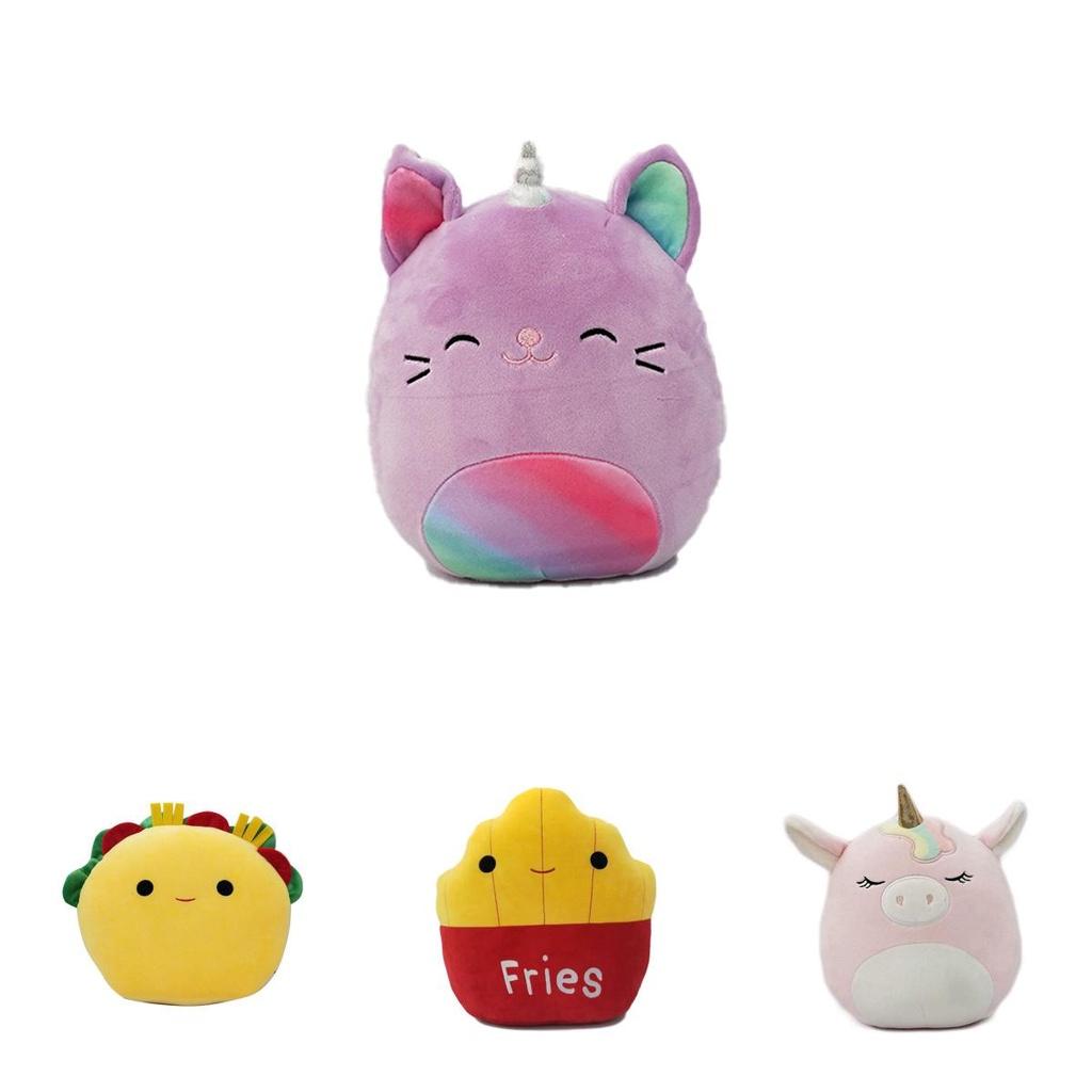 Восхитительно Мягкая Плюшевая Игрушка-Гамбургер Squishmallow Большая Подушка Для Детей И Взрослых