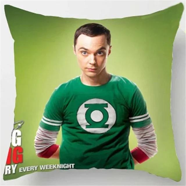 Наволочка с принтом «Теория большого взрыва» для дома, спальни, отеля, кровати, украшения для сиденья автомобиля, мягкая и удобная наволочка размером 45x45 см.