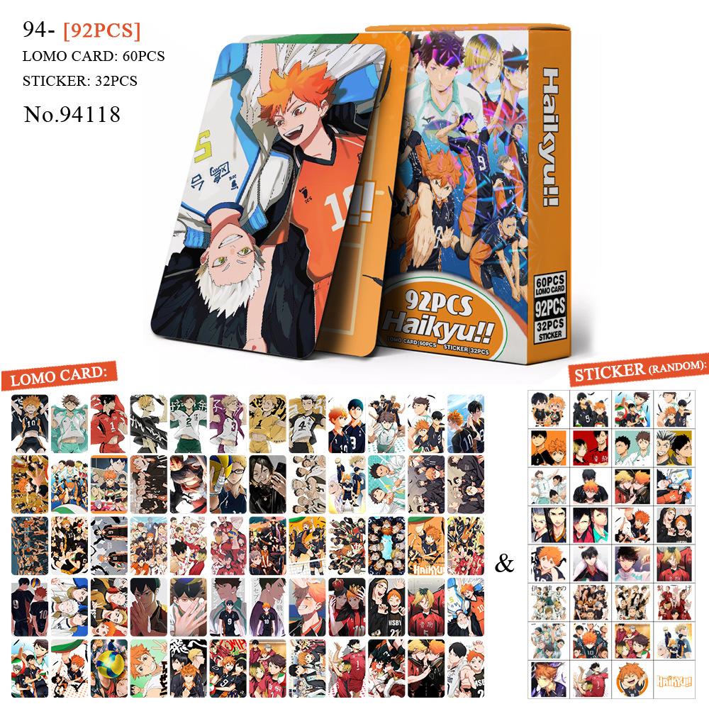 Карточки Haikyuu Хината Сёё Кагэяма Тобио Цукисима Хотару Персонажи Аниме Коллекционная Карточка Подарки