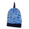 COLORFUL CANDY STYLE Gusseted Bag and Drawstring and Perfect for Preschool and School Cute for Car Encyclopedia NS781700 3-Piece Set (with Reflector)