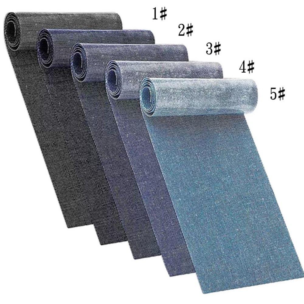 5 рулонов/упаковка Одежда Одежда Приутюживаемая Аппликация Швейная Ремонтная Заплатка Джинсовые Заплатки Наклейки на Одежду