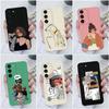 Для Samsung S23 Plus S22 S21 S20 + Ultra Note 10 Lite 20 Fashion Sweet Girls Жидкий силикон Мягкий квадратный чехол из ТПУ для Samsung GalaxyS22 Бампер