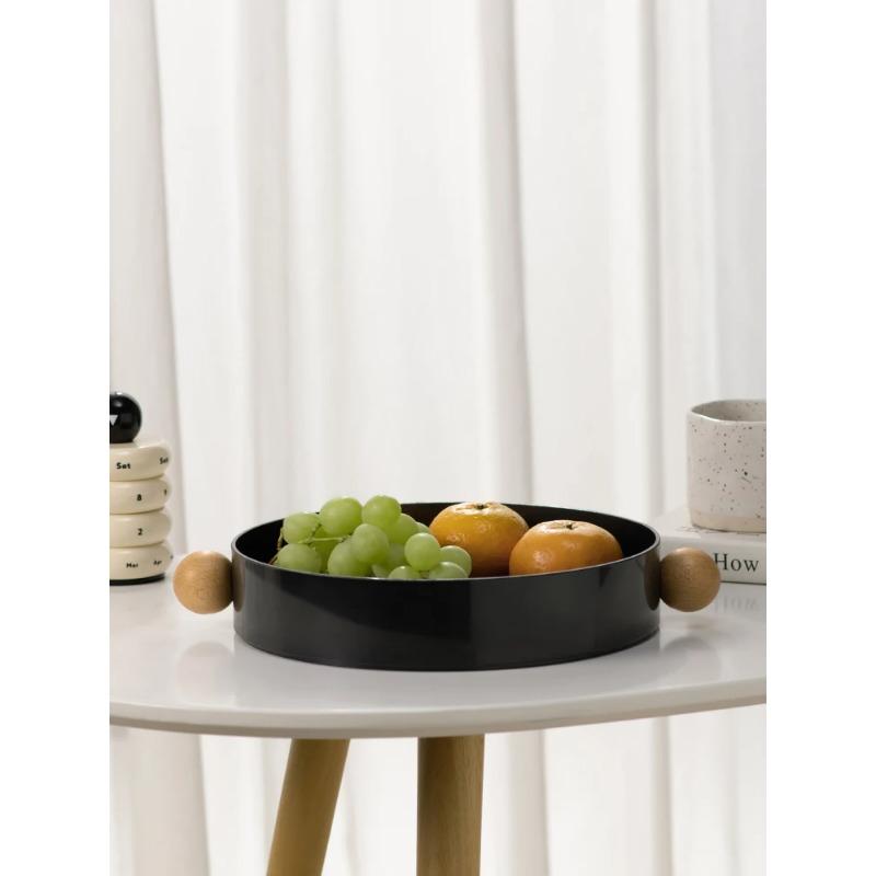 Креативная фруктовая тарелка-держатель, конфетница, настольная фруктовая тарелка, журнальный столик, гостиная, закуски, большое деревянное хранилище для мячей