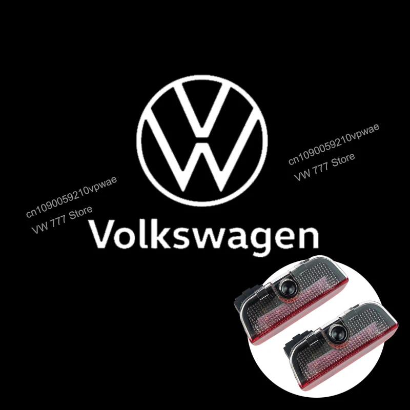 VW GTI GOLF 2026 Hot For VW VOLKSWAGEN 2PCS/Set For Volkswagen VW Golf CC Touareg Passat Scirocco Tiguan Variant B8 Car Door Lig