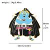 191 Штука Брошь ONE PIECE Металлический значок Riman Пираты Луффи Пины и аксессуары One Piece