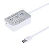 3 Ports USB 3.0 HUB Memory Card Reader Adapter 5Gbps For MS DUO /M2 /SD /TF Card