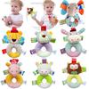 Ovce Baby Comfort Plush Toy Puzzle Bell Cloth Doll Color Label Rattle
