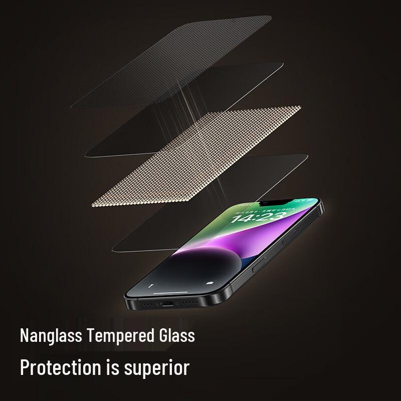 Защитная пленка из матового закаленного стекла Shine Armor с защитой от отпечатков пальцев (2-Pack)