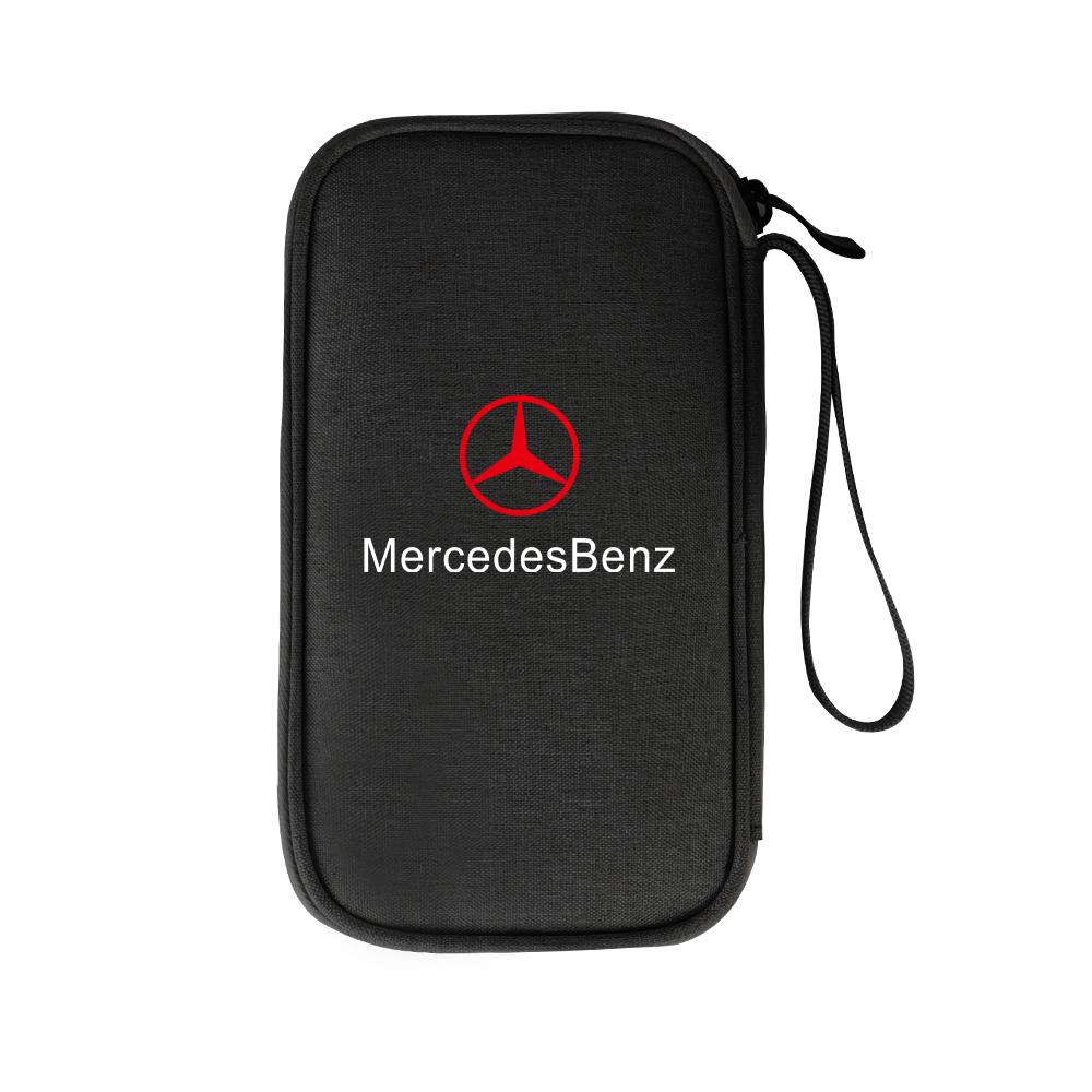 GLC GLB 1 шт. Автомобильный цифровой органайзер Сумка для хранения USB-кабеля Контейнер для хранения Для Mercedes Benz AMG W204 W213 W205 W211 W176 W218 W212 W17