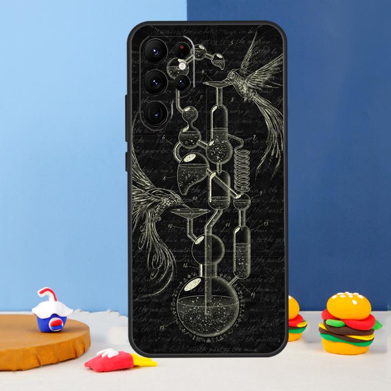 Наука ДНК Химия Чехол для телефона Для Samsung Galaxy S25 S24 Ultra S9 S10 S20 S22 S21 S23 Plus S24 FE Чехол Coque