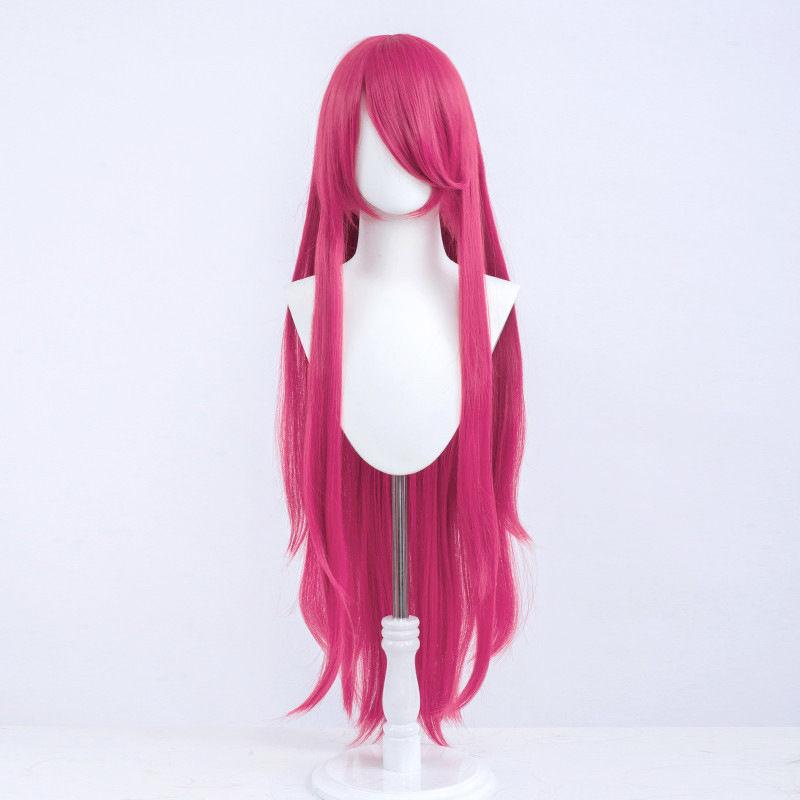 100cm Long Straight Cosplay Wig Anime Compatible Universal Omopinenet Heat Resistant Synthetic Hair Wigs + Wig Cap