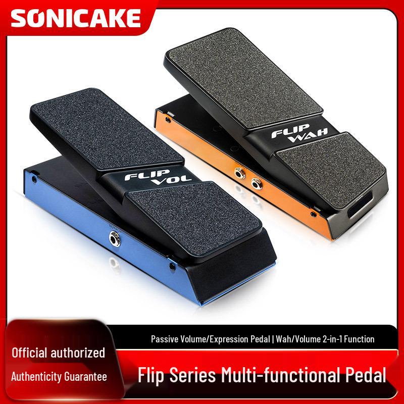 Многофункциональная педаль Wah для электрогитары и бас-гитары Sonicake с контролем громкости и экспрессии