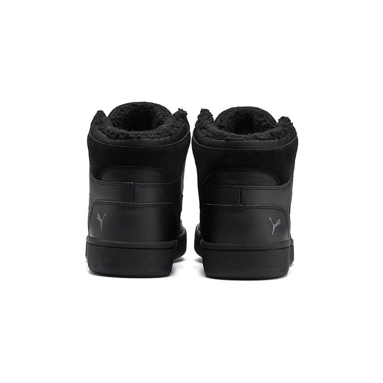 Puma Rebound LayUp SD Fur - Черные кроссовки унисекс Castlerock 369831-01