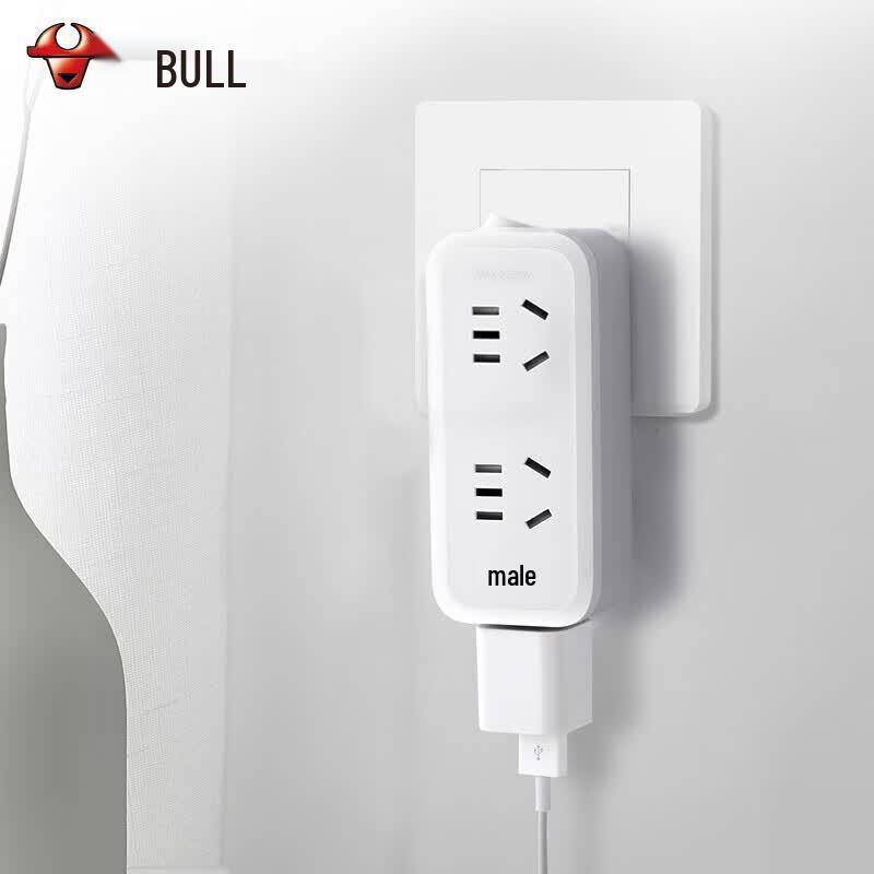 BULL GN-93120 Vertical 3-Outlet Power Adapter CN plug (adapter included)