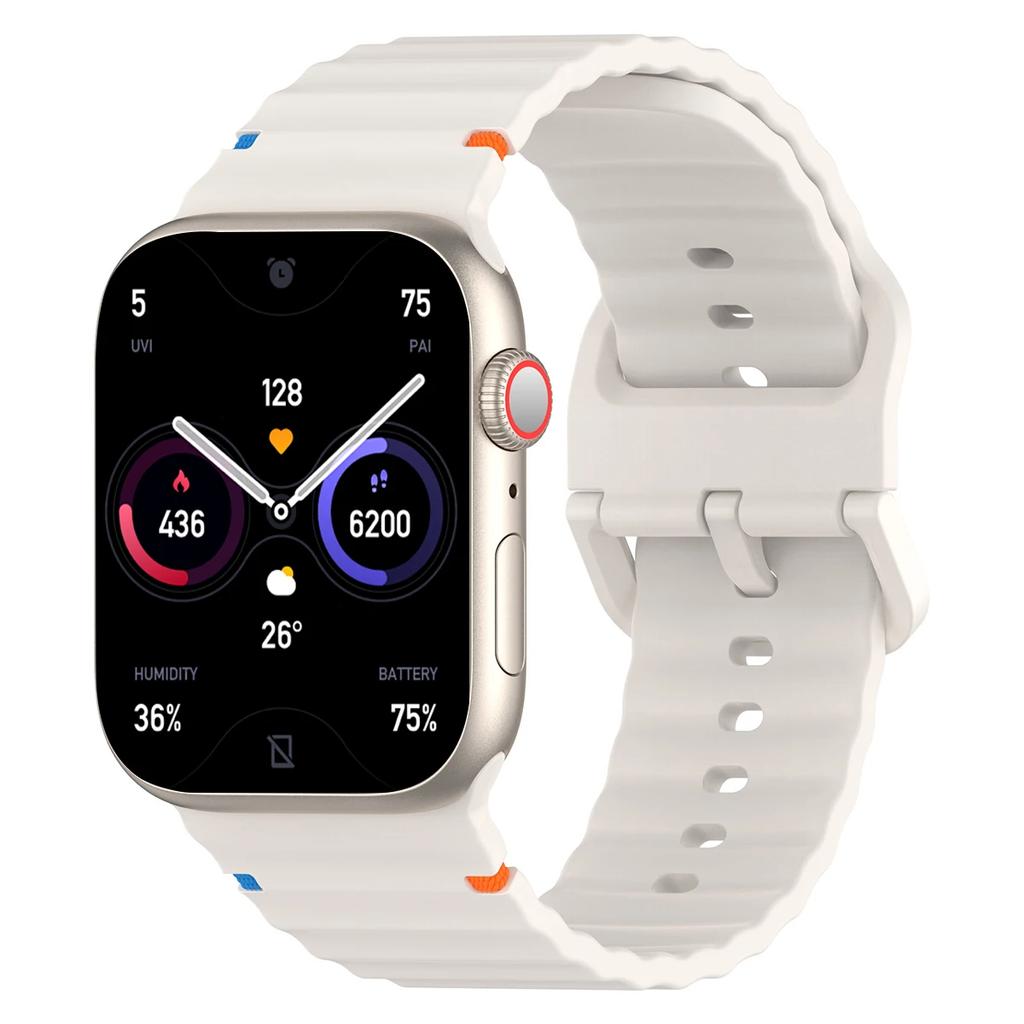 Силиконовый ремешок для Apple Watch Ultra Band 49 мм 46 мм 45 мм 42 мм 44 мм 40 мм 41 мм correa bracelet belt iWatch series 10 9 8 6 7 5 SE
