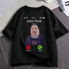 John Pork Is Calling Funny Meme T Shirts Unisexs Unisex Clothing Cotton Tshirts Fashion Oversized Short Sleeve Tshirt Streetwear