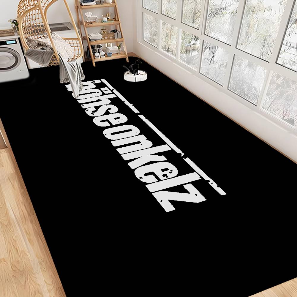 G-Germany B-Bohse O-Onkelz Hallway Carpet Washable Non-Slip Living Room Sofa Chairs Area Mat Kitchen Doormat Area Rug