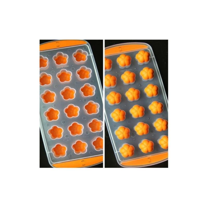 Versatile Silicone Mold For Chocolate Ice Cubes Fondant Soap Jello Candy Molding