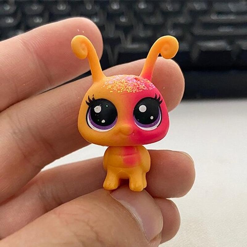 10 штук / партия Разные старые игрушки из зоомагазина Фигурка кошки и щенка Мини-фигурки Игрушки Классические маленькие питомцы на Рождество Подарок на день рождения