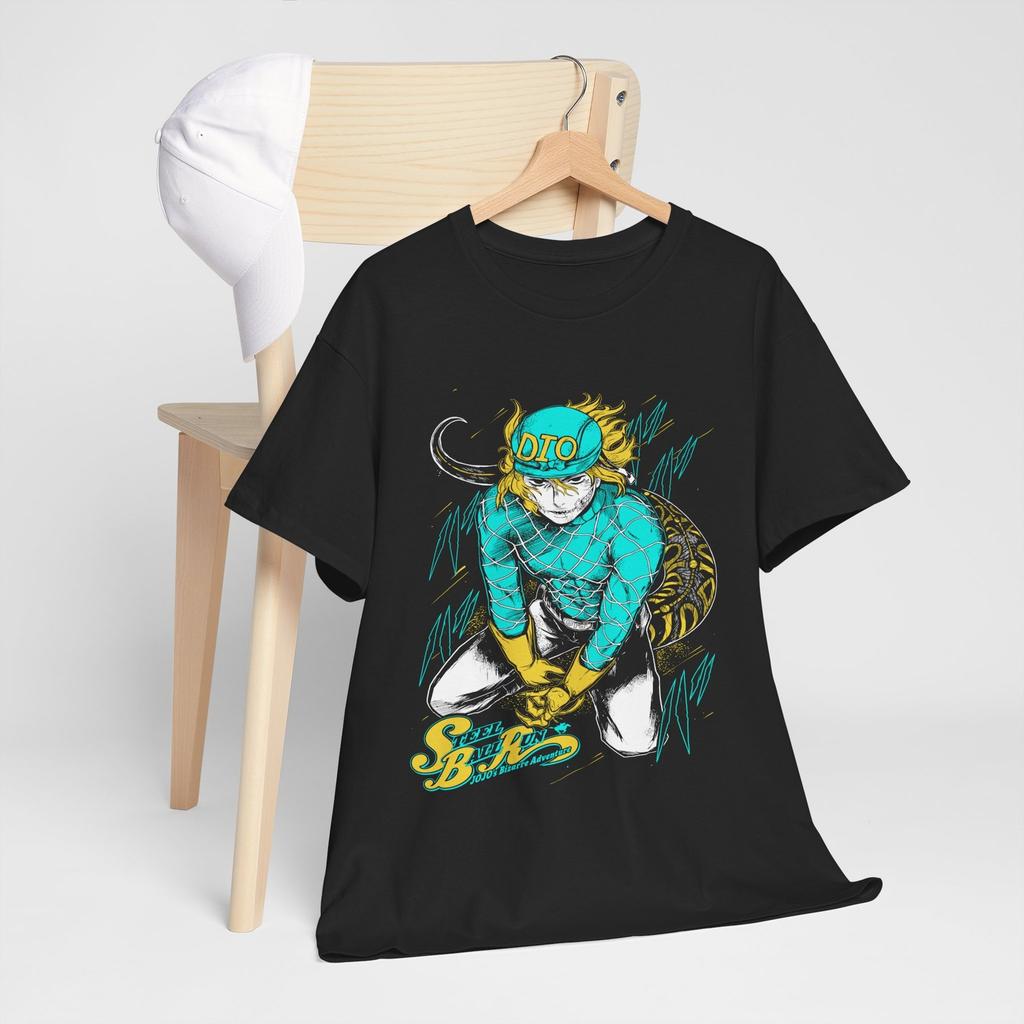 Футболка Jojo's Bizarre Diego Brando Аниме Манга Графическая Футболка Все Размеры Черная Футболка