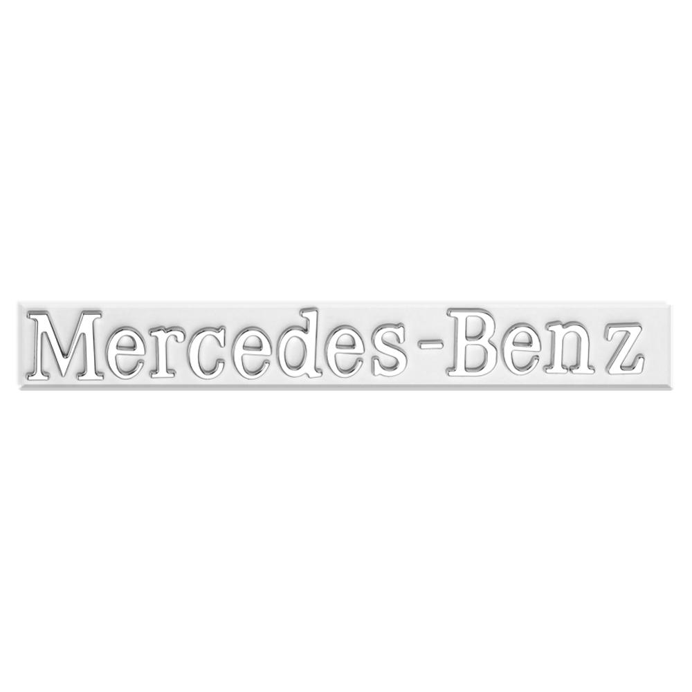 Car Sticker 3D ABS Rear Trunk Words Logo Decals For Mercedes Benz AMG A B C E M R G S Class GLA GL CLA CES CLS SLK GLK CLK