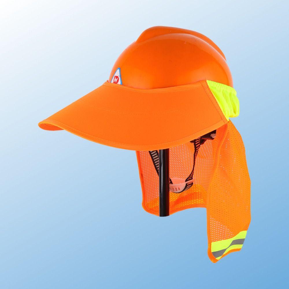 Солнцезащитный светоотражающий кепочный чехол для шлема, солнцезащитный козырек для строителей
