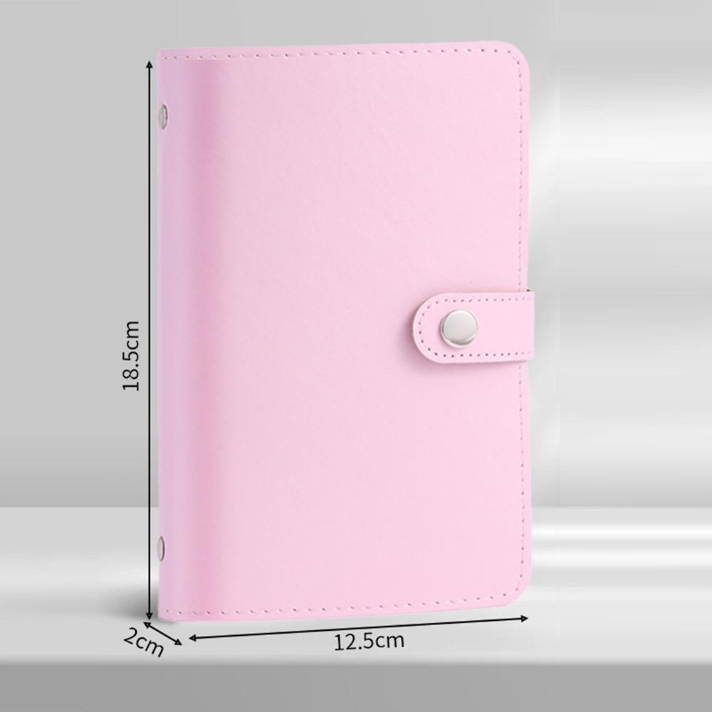 Clear 100 Envelop Savings Challenges Book Leather Cash Budget Notebook Money Planners